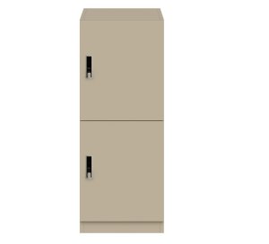 moderner Schließfach-Holzschrank mit RFID-Schlösser