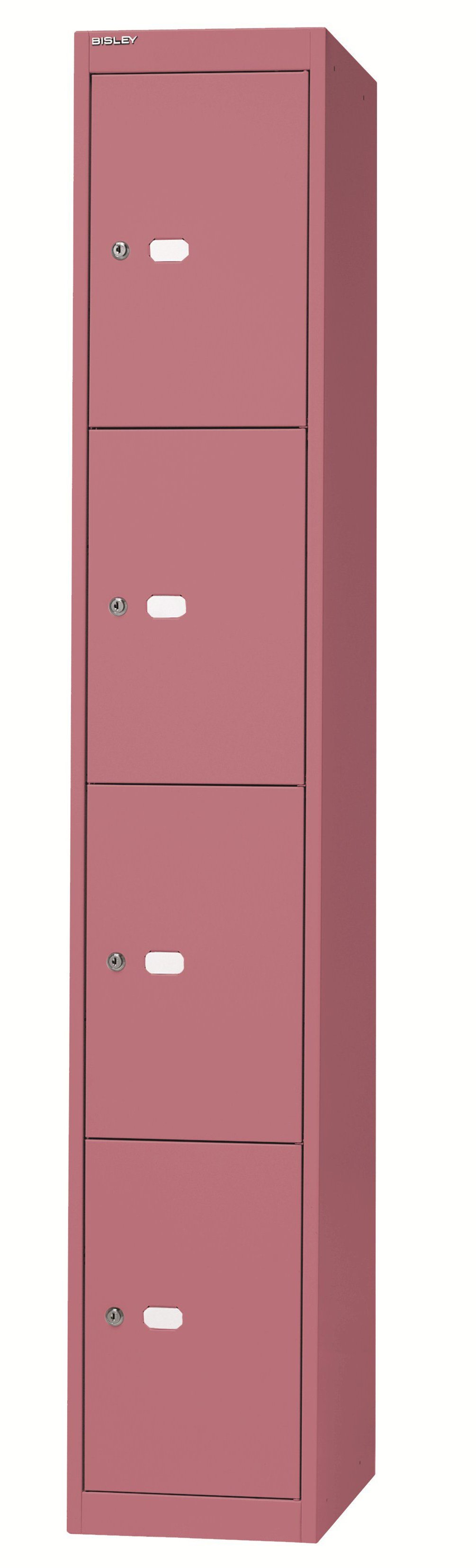 Wertsachen-Schließfachschrank pink lackiert