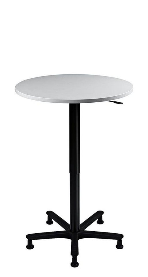 standfester Berater-Stehtisch Tischgestell schwarz