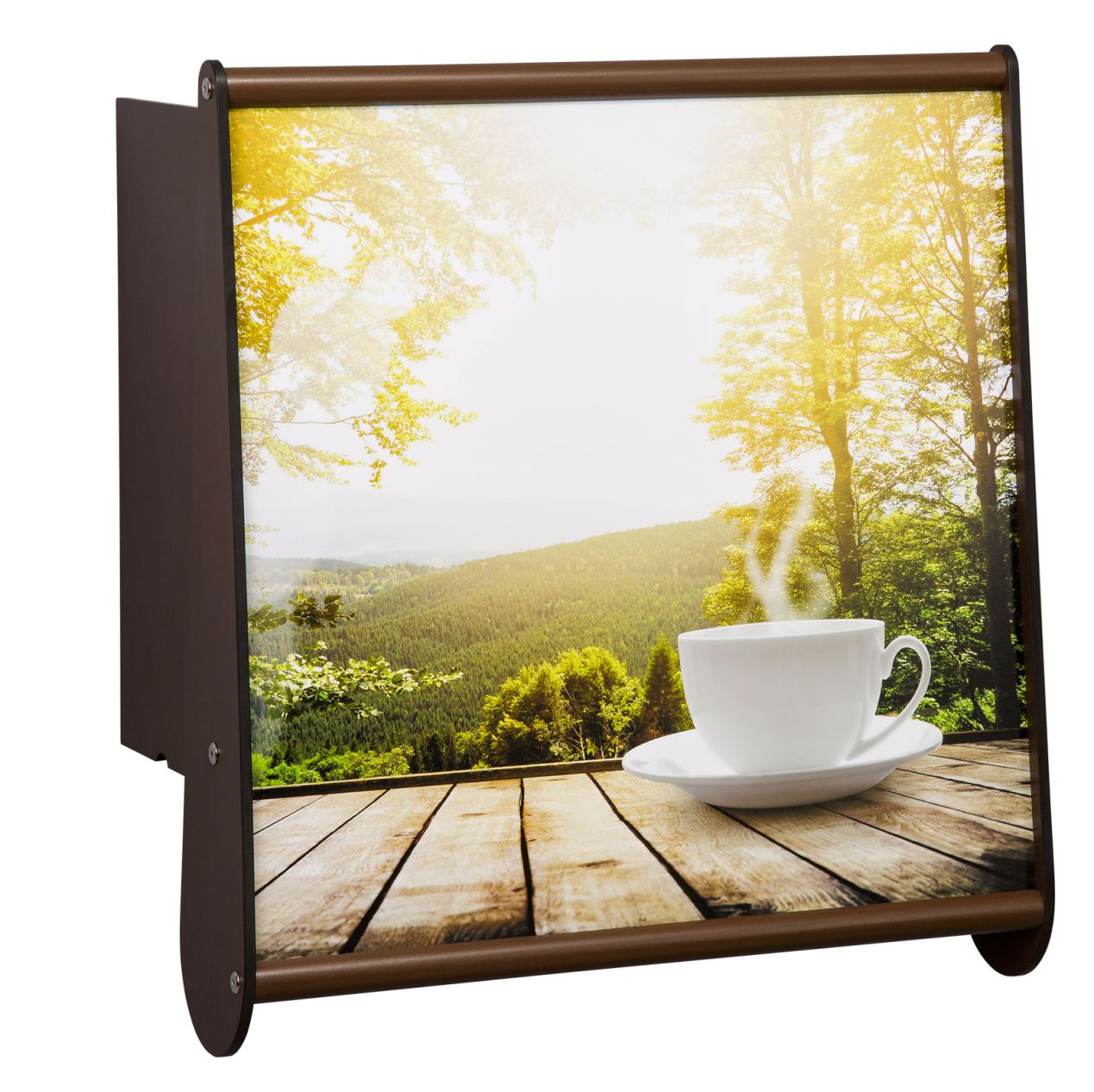 Cafe-Wandbar aus Holz auf-zuklappbar