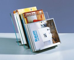 Prospekt-Tischständer für die Empfangstheke