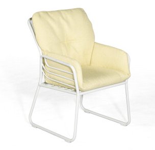 stabiler und bequemer Gartenstuhl