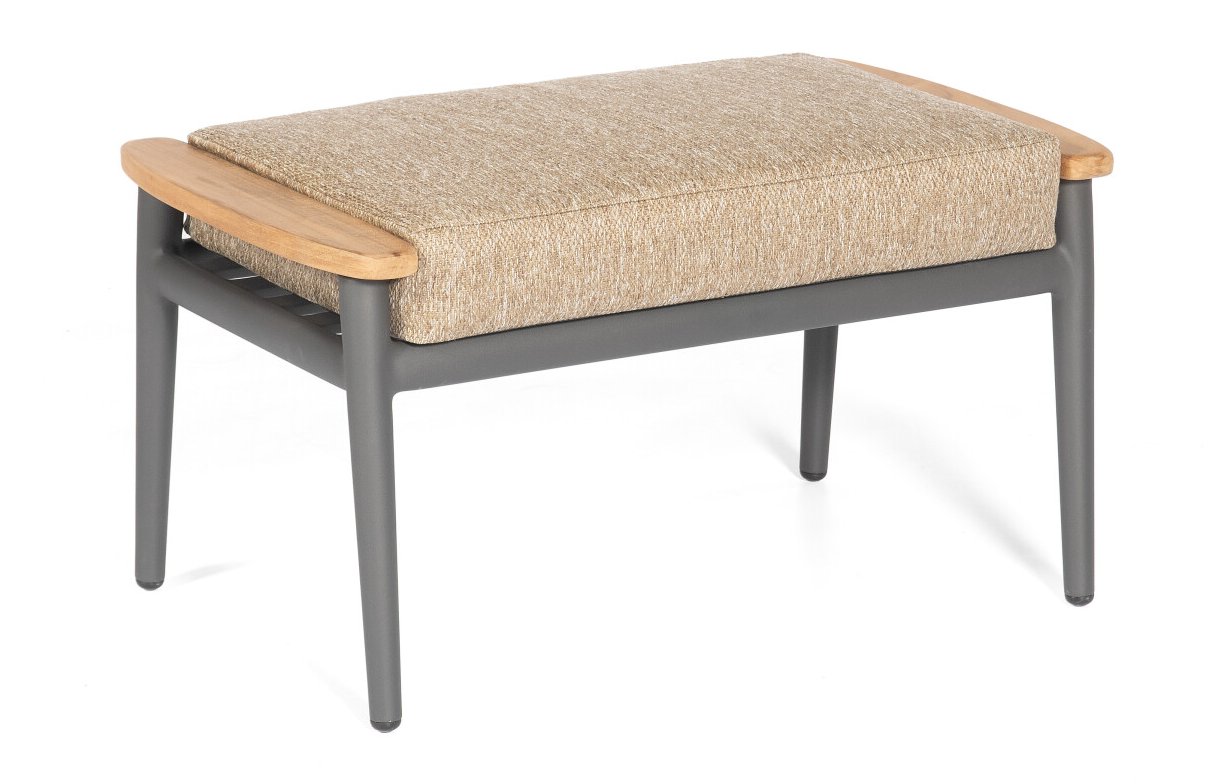 bequemer Sitz- / Fußhocker für Terrasse und Garten