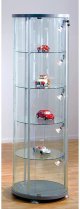 preiswerte Rundvitrine