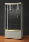 staubdichter Vitrinenschrank mit Unterschrank