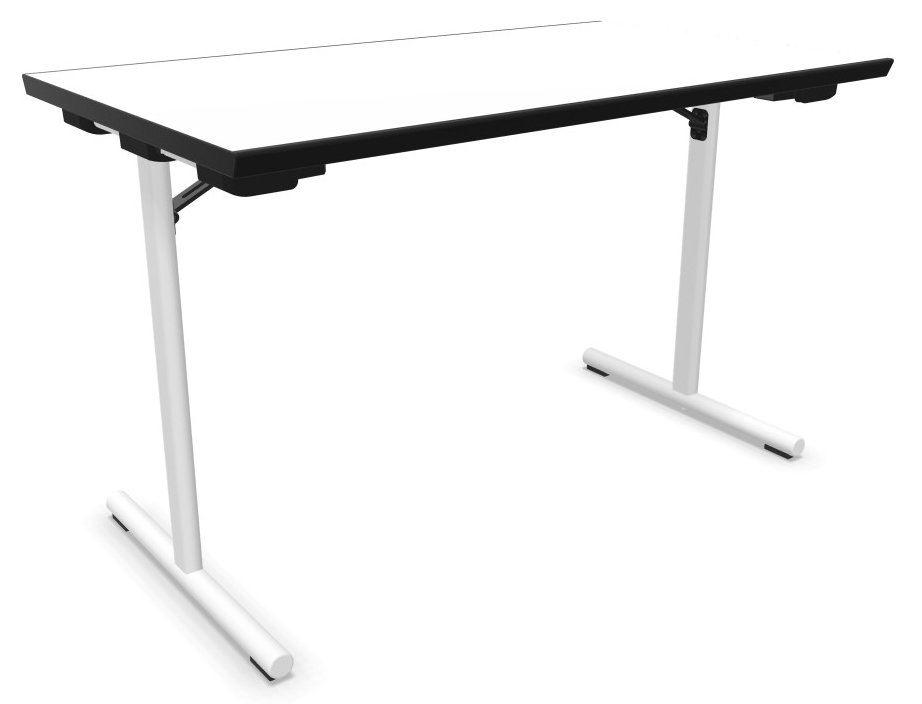 zusammenklappbarer Veranstaltungtisch langlebig hohe Qulitäts weiße Tischplatte