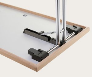 Seminar-Klapptisch leichtgängiger Ein -u. Ausklappmechanismus