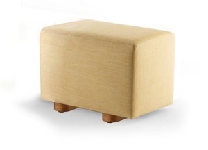 moderner Wartezimmer-Hocker  mit bequemer Sitzpolsterung