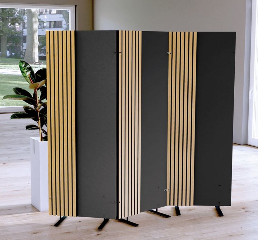 flexible Stellwand / Sichtschutzwand für Büros