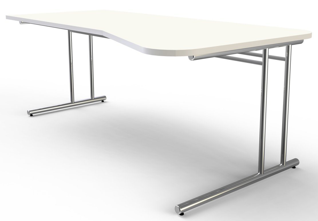 EDV-Schreibtisch-Tischplatte-weiß