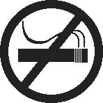 Rauchenverboten Hinweisschild