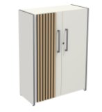 Büro-Regalschrank mit 3 Ordnerhöhen