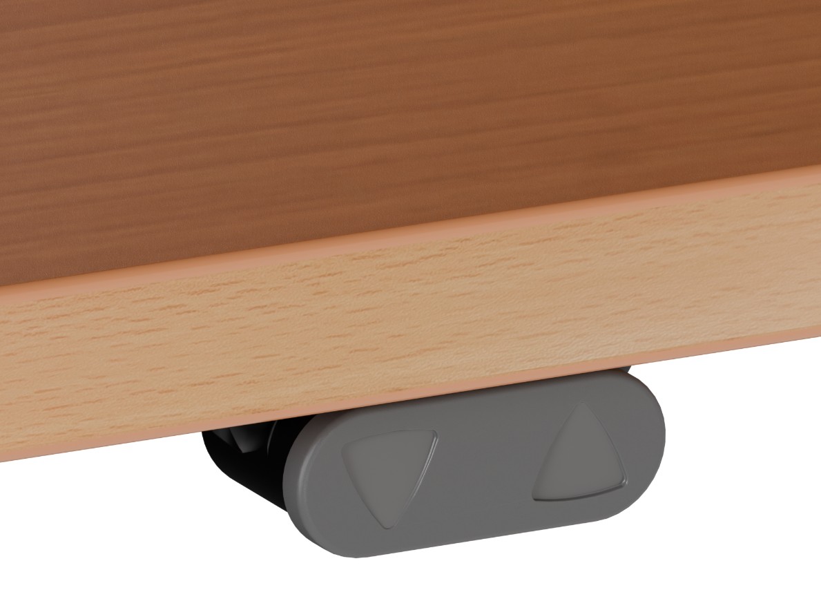 Sitz-Steh-Seminartisch elektrisch höhenverstellbar