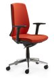 Schreibtischstuhl Sitzbezug orange