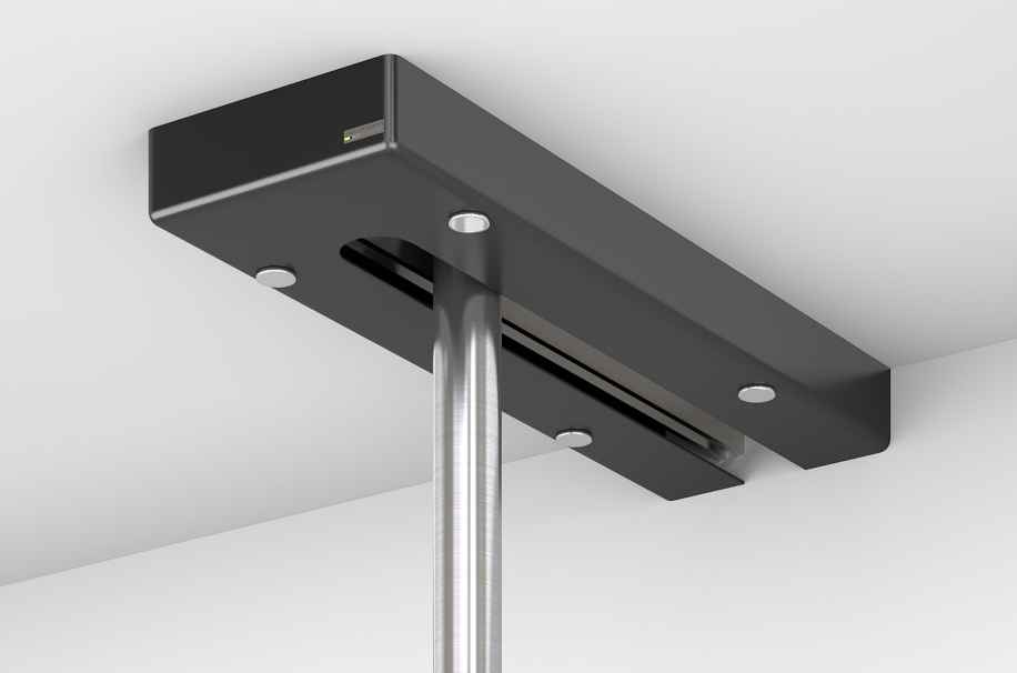 stabile TV-Deckenhalterung verschiebar drehbar Tragarm bis 75 Zoll